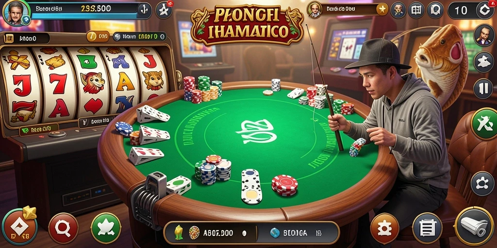 sp666 - Karakter utama siap menghadapi tantangan di setiap level.